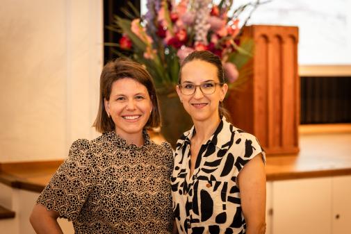 Manon Roethlisberger (sinistra) e Claudia Kratochvil
