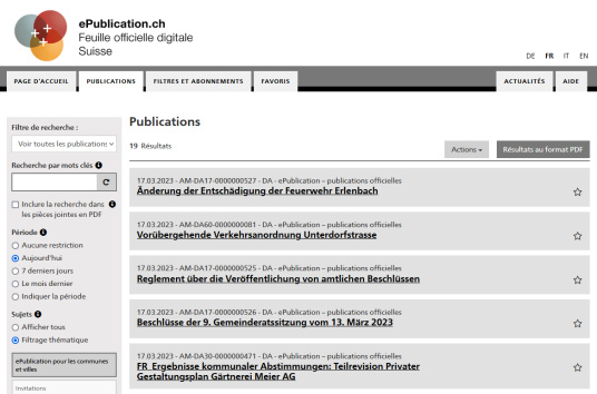 Muster Webseite ePublication